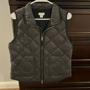 J. Crew Medium Women’s quilted vest